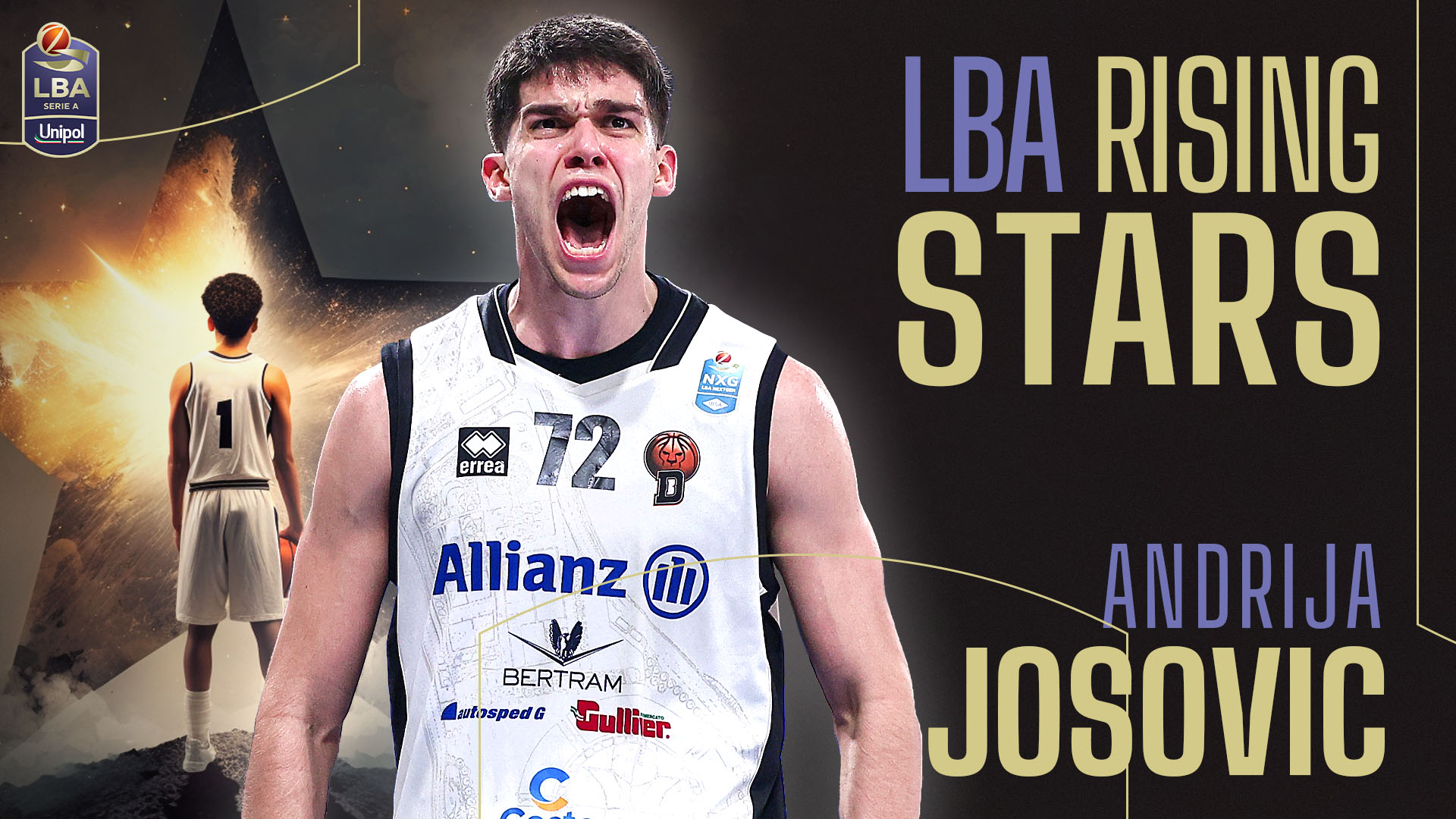 immagine - LBA Rising Stars | Andrija Josovic ⭐